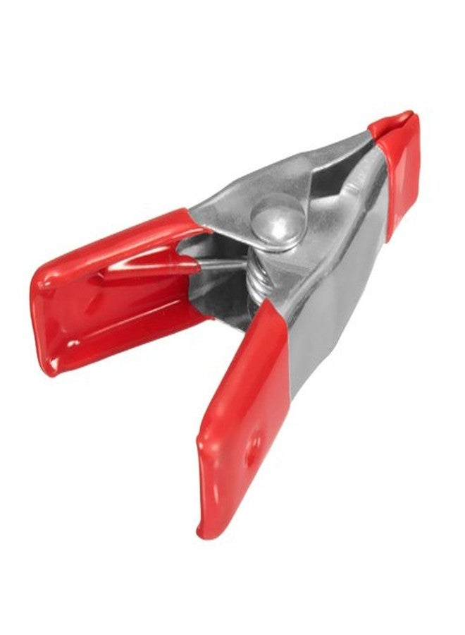 Wideskall® 2" inch Mini Metal Spring Clamps w/Red Rubber Tips Clips (Pack of 30) - Image 4