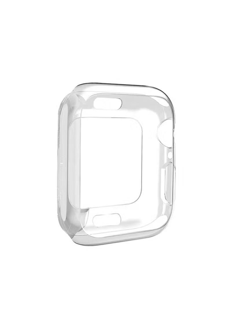 Zaboon Slim TPU Bumper Protective Cover Case for Apple iWatch Series 7 41mm Clear - Image 2