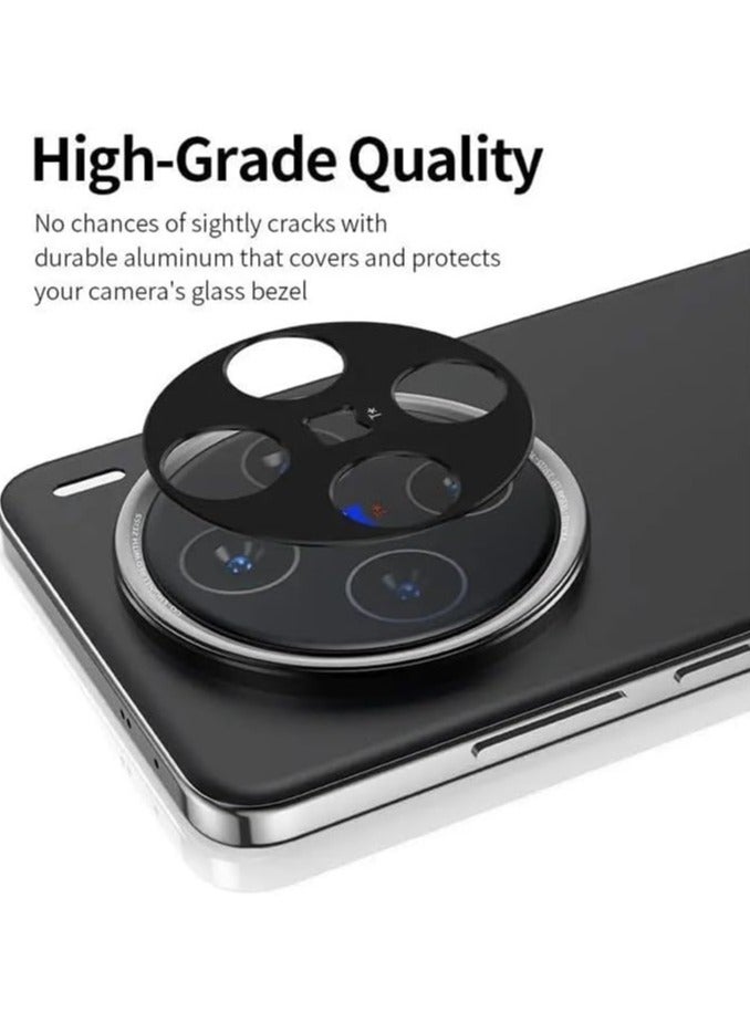 General Camera Lens Protector Compatible with VIVO X200 Ultra, [2 Pcs] Metal Camera Protector [Anti-scratch] [No Interference with Shooting]  - Image 3