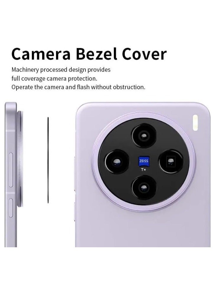 General Camera Lens Protector Compatible with VIVO X200 Ultra, [2 Pcs] Metal Camera Protector [Anti-scratch] [No Interference with Shooting]  - Image 4