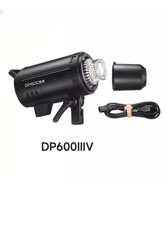 Godox DP600IIIV Fill Light, 2.4G Wireless X System Strobe Light, Studio Flash Light With Anti Pre Flash Function, Adjustable Light Brightness Photography Light, (DP600IIIV Standard) - Image 1