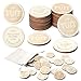Sonwyoung 24 Pcs Wood Round Tuit 15 Inch Polished Wooden Tokens with Bag When You Get a Round to It for Colleague Family - Image 2