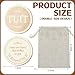 Sonwyoung 24 Pcs Wood Round Tuit 15 Inch Polished Wooden Tokens with Bag When You Get a Round to It for Colleague Family - Image 4