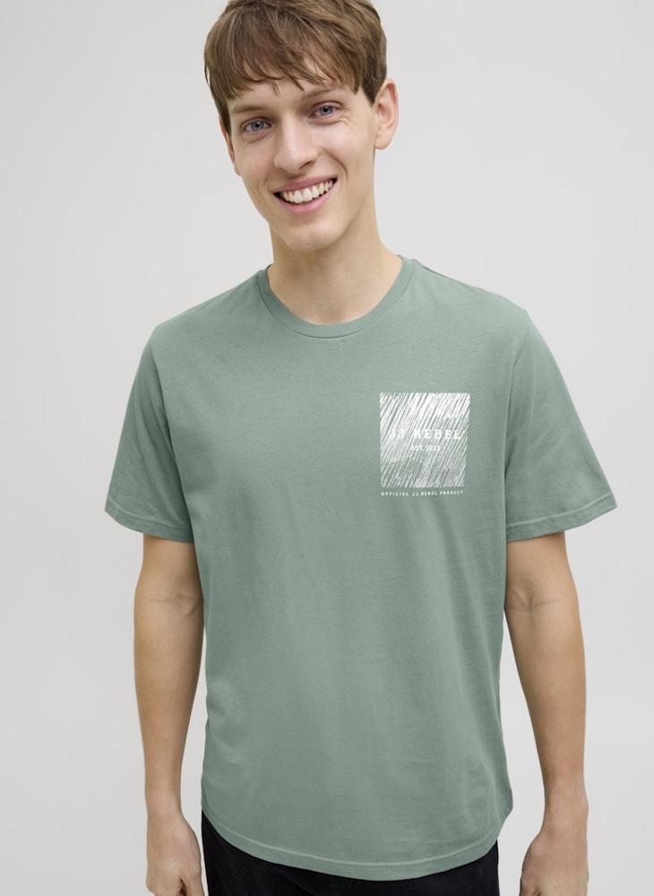 JJ Rebel Jrebraven Graphic Crew Neck T-Shirt  - Image 3