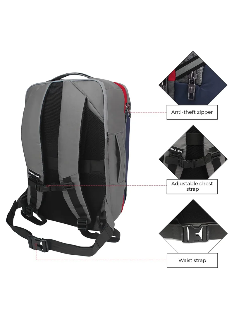 إربان ترايب Urban Tribe Amigo Backpack 15.6 Inch| Water Repellent |31 litres | Laptop Backpack for Men and Women, Blue, M, Modern