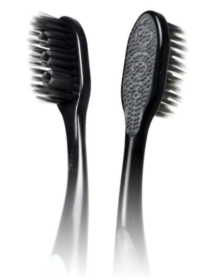 Colgate 360 Charcoal Toothbrush medium Multi Color - Image 2
