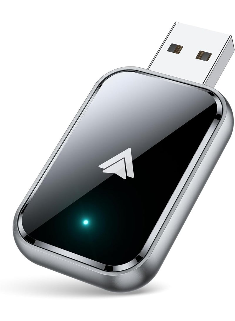 محول Android Auto لاسلكي – يحوّل النظام السلكي إلى لاسلكي، حجم صغير، USB-C/Type-C، تحكم ثابت بدون تأخير - Image 1