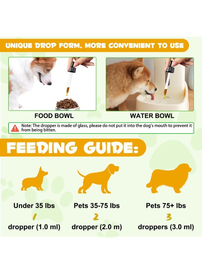 Oimmal مكمل الحساسية والمناعة مع البلسان + فيتامين C للكلاب 60 مل - Image 5