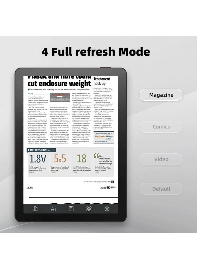 Bigme B6 6''color ebook reader with Android 14 OS 4+64GB with front light e ink reader - Image 4