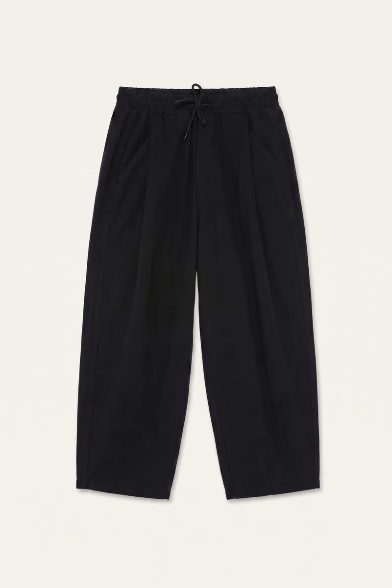 Defacto  Wide Cut Black Trousers for Men | Best Price UAE