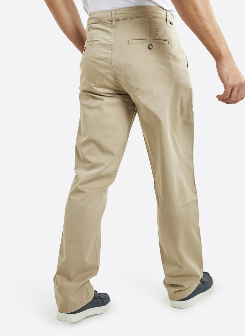 نوتيكا Men Casual Pants for Everyday Wear-Beige