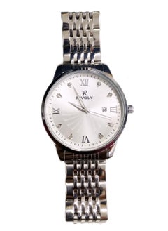 Rivoly Fashionable men's watch with date, stainless steel, waterproof  - Image 1