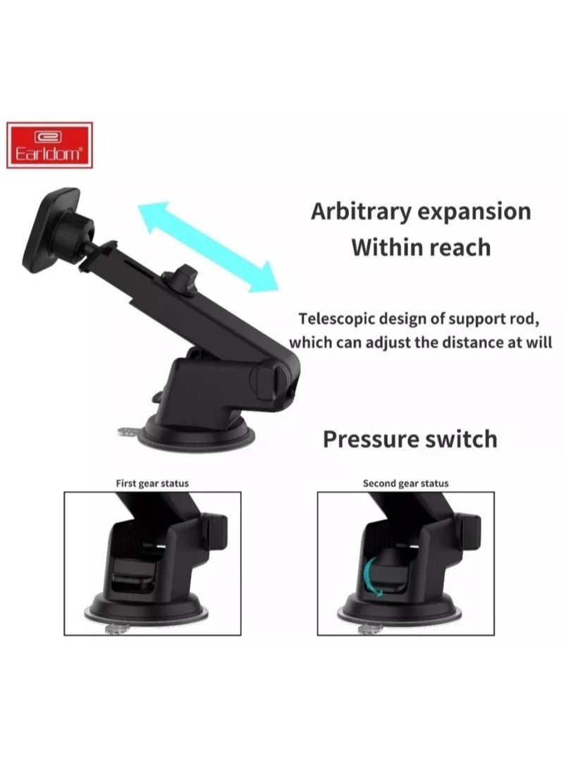 JAJEEK Magnetic Dashboard Car Mount Holder – Secure & Easy-to-Use Phone Holder for Smartphones, Universal Fit - Image 5