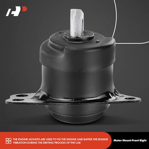 A-Premium 2PCS Engine Motor Mount Kit [DOHC] Compatible with Honda Accord 2013 2014 2015 2016 2017 L4 2.4L, Replace# 50830T2FA01, 50820T2FA01 - Image 4