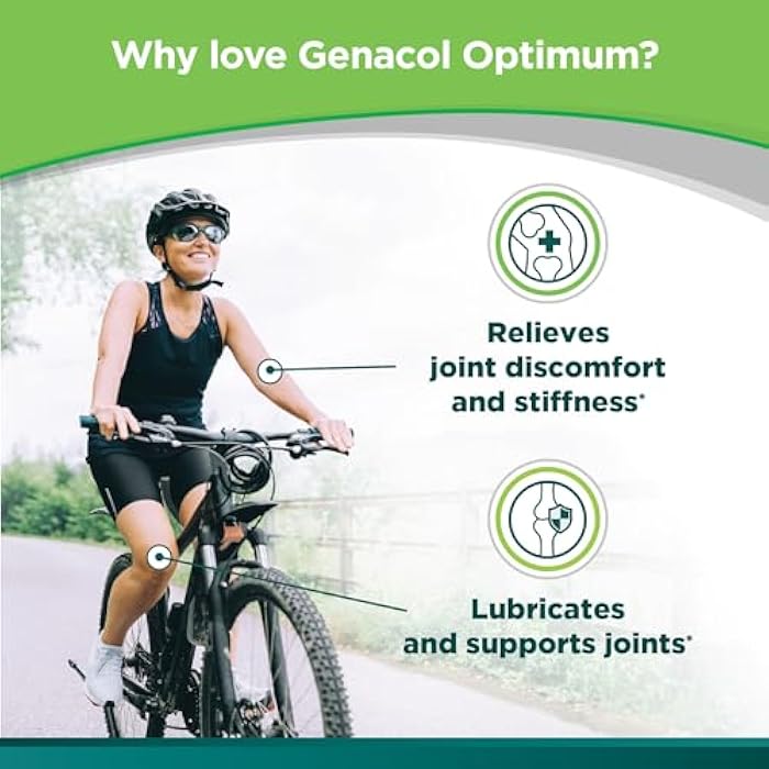 Genacol Optimum – Glucosamine, Chondroitin, MSM and Ultra-Hydrolyzed Collagen Joint Supplement, Maintains Healthy Joints, Protects & Lubricate Cartilage, 90 Tablets (30-Day Supply) - Image 5