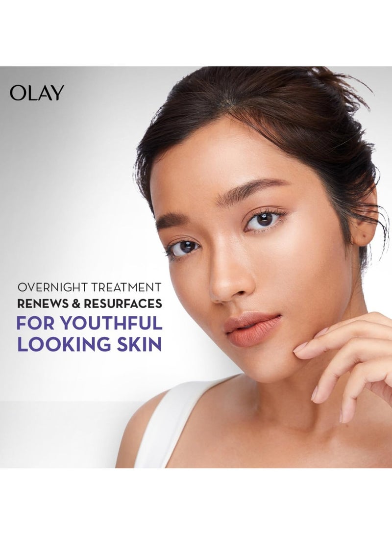 Olay Regenerist Retinol 24 Night Serum l Renews and Resurfaces Skin Overnight l No Redness or Irritation | Fragrance Free l Normal, Oily, Dry and Combination Skin l 30ml - Image 2