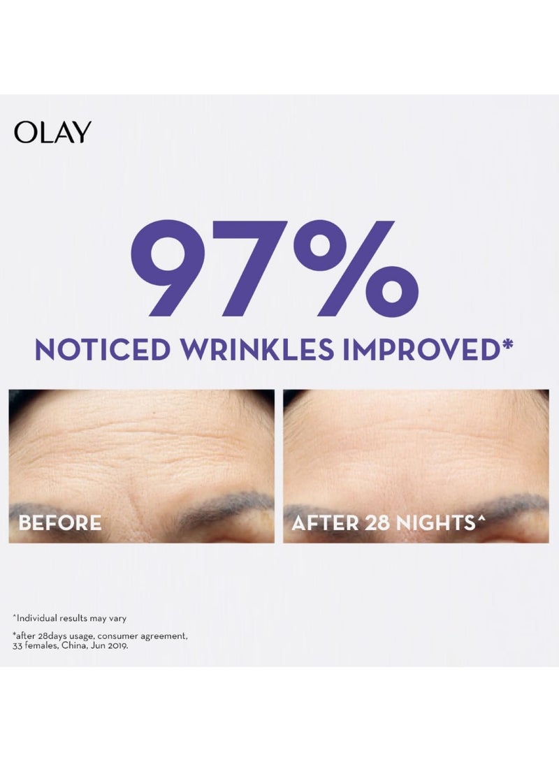Olay Regenerist Retinol 24 Night Serum l Renews and Resurfaces Skin Overnight l No Redness or Irritation | Fragrance Free l Normal, Oily, Dry and Combination Skin l 30ml - Image 3