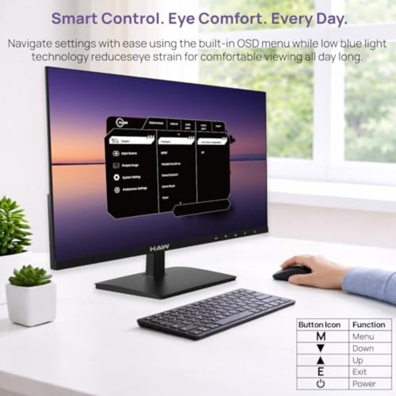 شاشة ألعاب F27IPX مقاس 27 بوصة، شاشة FHD 1920×1080 IPS، معدل تحديث 120 هرتز، 0.5 مللي ثانية MPRT، متوافقة مع G-Sync وFreeSync، مكبرات صوت مدمجة، شاشة مسطحة، كمبيوتر شخصي ووحدة تحكم جاهزة - أسود - Image 5
