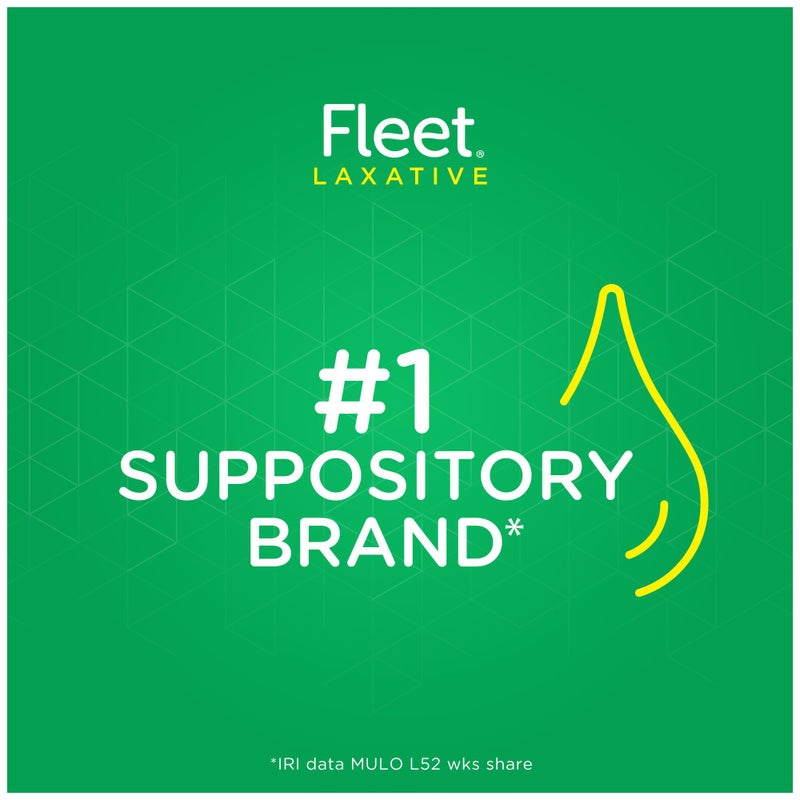 Fleet Liquid Glycerin Suppositories for Constipation Relief, Fast and Effective Stimulant-free Laxative, 4 Bottles per Pack, 7.5 mL Each - Image 4