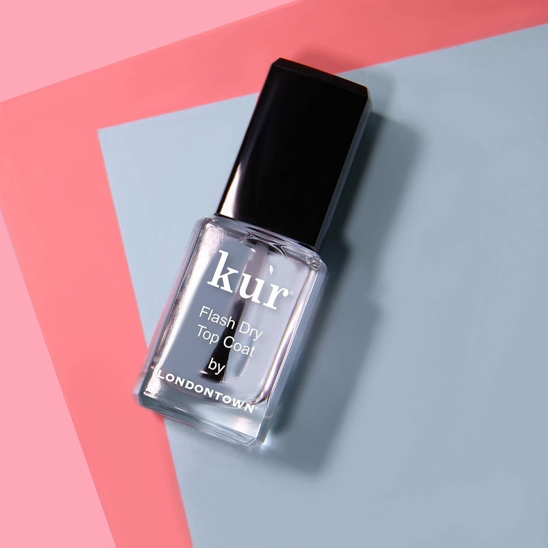 LONDONTOWN kur Flash Dry Top Coat, 12 mL - Image 2