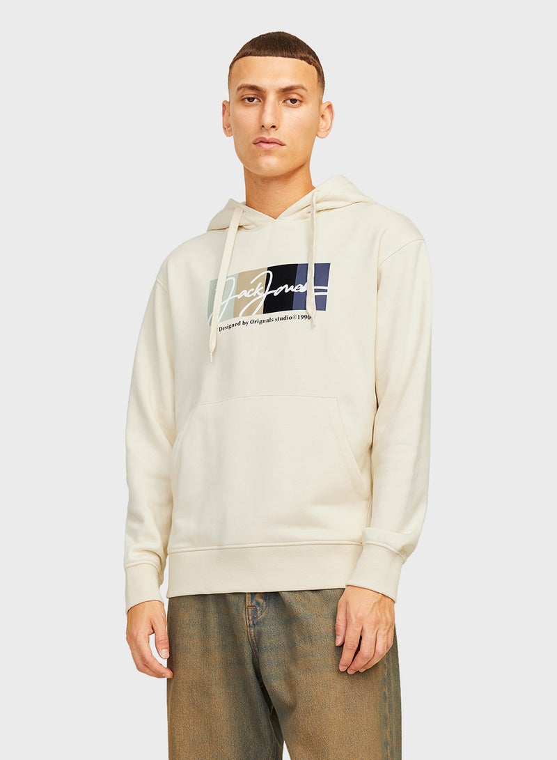 JACK & JONES Jorportland Logo Hoodie  - Image 1