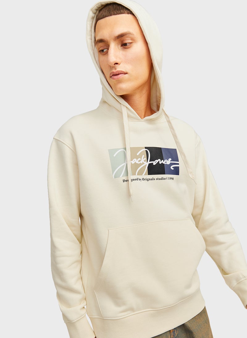 JACK & JONES Jorportland Logo Hoodie  - Image 3