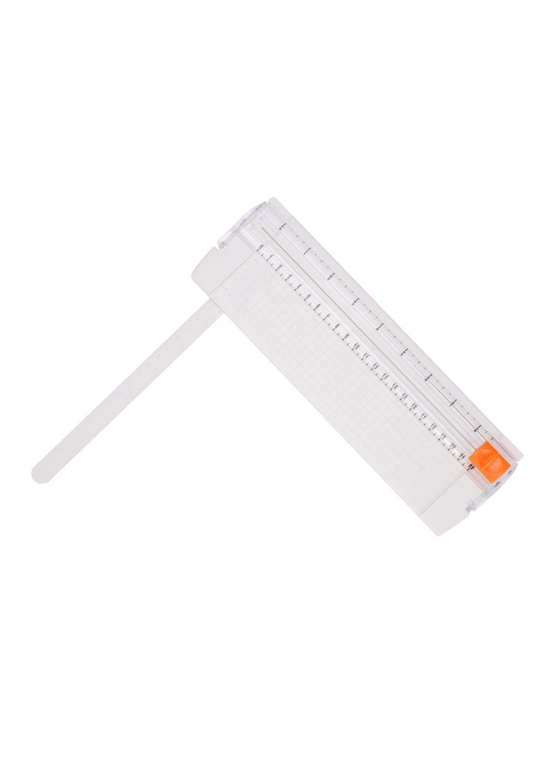 SYOSI Small Paper Cutter, for Cardstock, Portable Cutter Trimmer A4 A5 Craft Guillotine Paper Trimmer Scrapbooking Tool for Paper Label Card, Craft Paper and Photos Standard Cutting DIY Scrapbook Crafts - Image 1