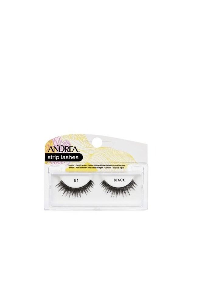Andrea - strip lashes 81 black - Image 1