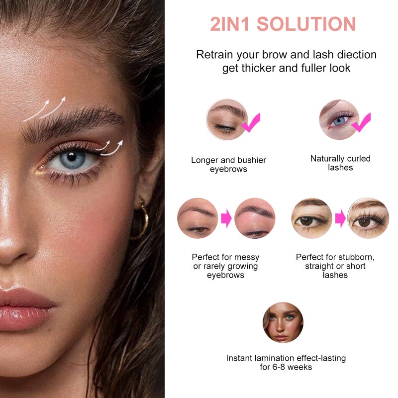 Eye Lash Lift Kit Eyelash Perm Kit Lash Curling Eyelash Extensions Professional Semi-Permanent Curling Perming Wave Suitable For Salon - Image 2