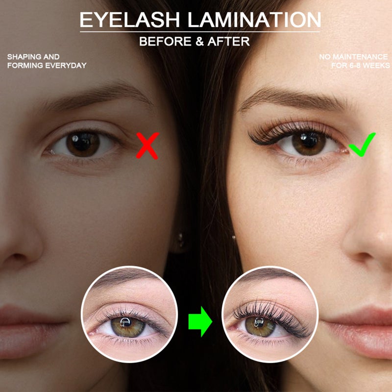 Eye Lash Lift Kit Eyelash Perm Kit Lash Curling Eyelash Extensions Professional Semi-Permanent Curling Perming Wave Suitable For Salon - Image 3