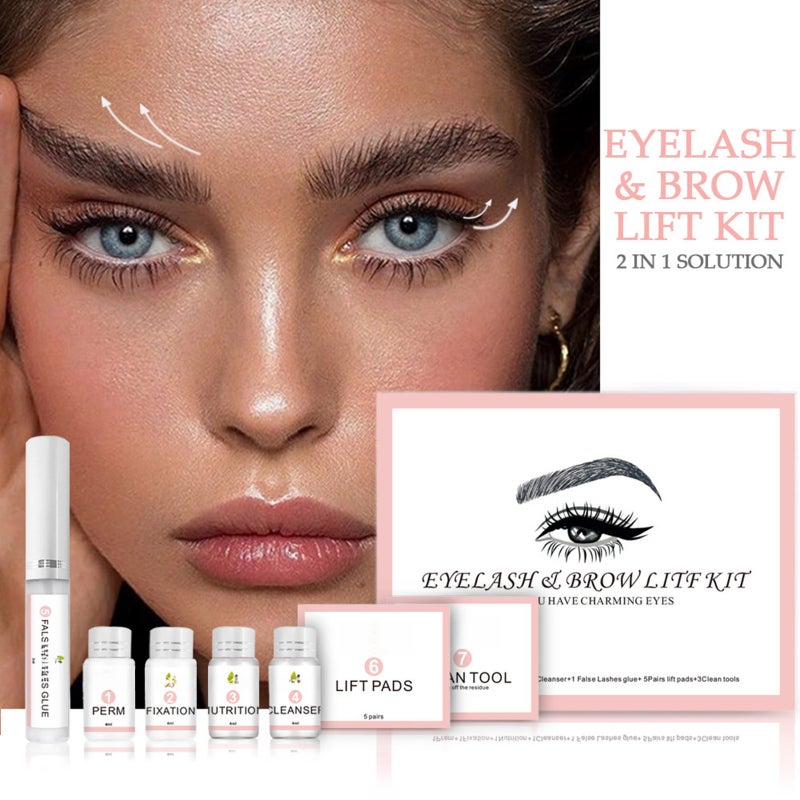 Eye Lash Lift Kit Eyelash Perm Kit Lash Curling Eyelash Extensions Professional Semi-Permanent Curling Perming Wave Suitable For Salon - Image 5