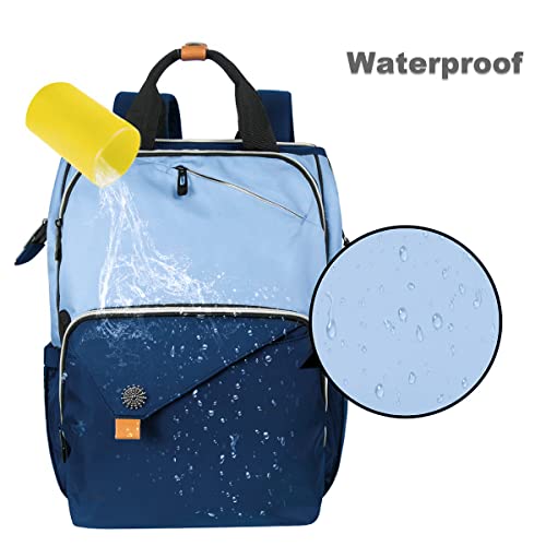 Hap Tim Travel Backpacks, Blue - Image 5