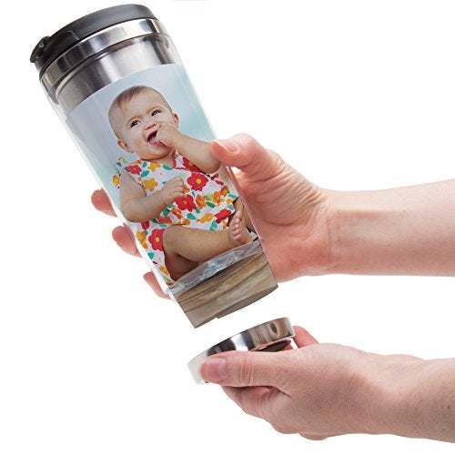 Thermo-Temp Photo Stainless Steel Travel Tumbler - Create Your Own - Image 3