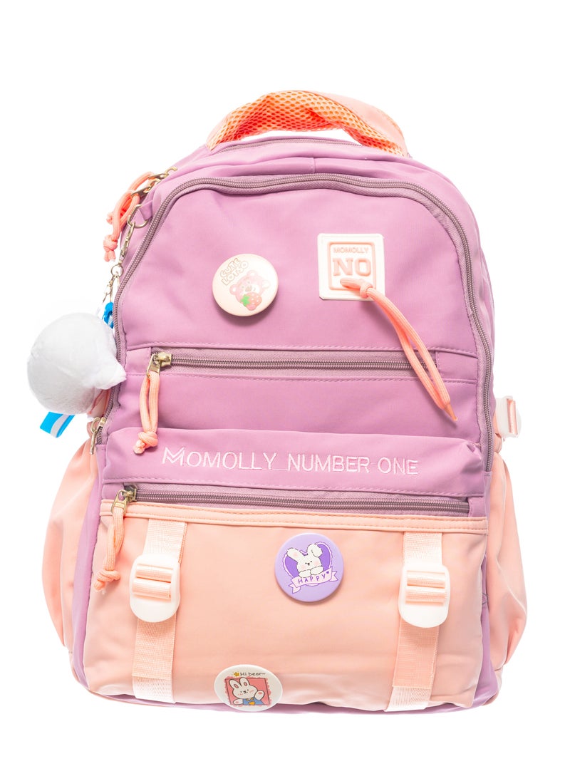 Crossland CROSSLAND School Backpack , 18 Inch , Multi Pockets , Side Bottle Pockets  - Image 1
