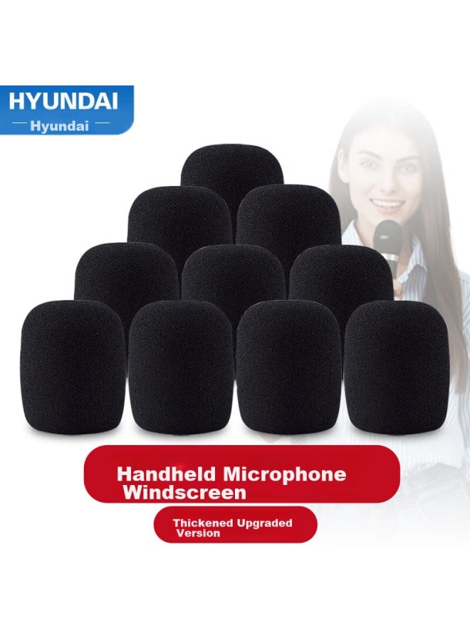 Nintaus Pj-hmh*10 Microphone Cap, Foam Cover, Anti-slip Microphone Protector, Anti-spray Cover, Anti-slip Ring, Anti-drop Ring, Thickened Special Protective Accessories, Thickened Version - Image 1