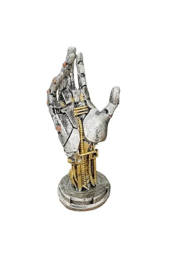 Cyberpunk robotic arm game controller stand, headphone storage rack, desktop decoration, room storage artifact - Image 1