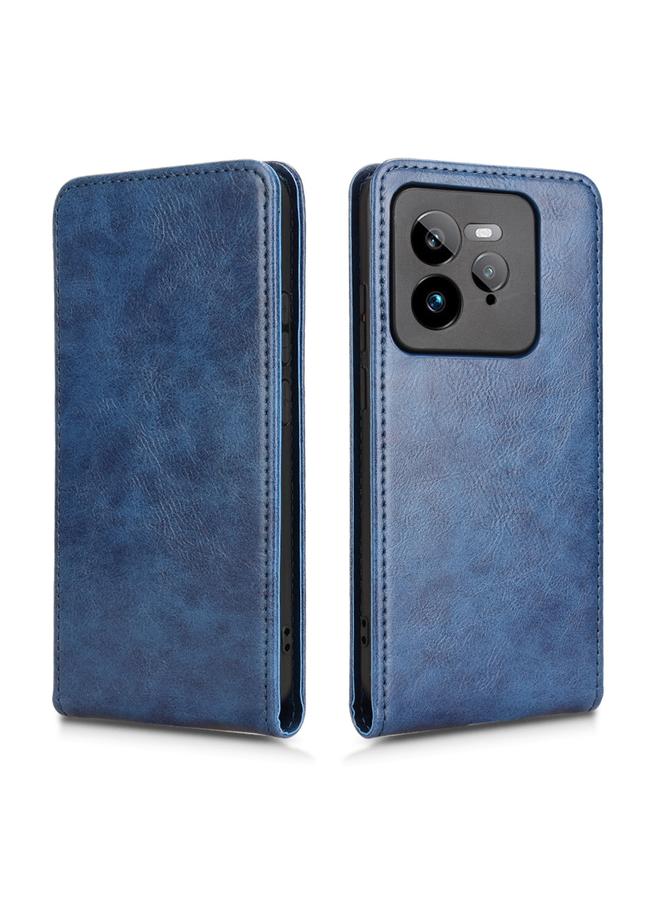 S-TOP Case For Realme GT 7 Pro 5G Magnetic Vertical Flip Leather Phone Case - Image 2