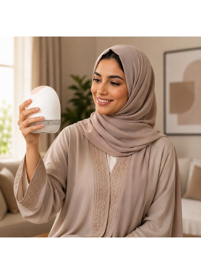 بيريفيت مضخة حليب، مضخة حليب كهربائية محمولة لاسلكية مع 2 أوضاع و8 مستوى، يمكن ارتداؤها وبدون استخدام اليدين، مضخة حليب الكل في واحد غير مؤلمة، شاشة LED، درع بقطر 15 مم، 160 مل، عبوة واحدة - Image 2