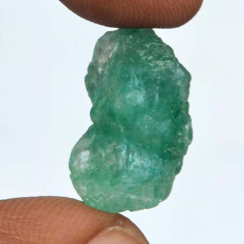 GEMHUB Loose Gemstones For Jewelry Making 10-980 Carat Raw Rough Green Emerald Natural Gemstone | Crystal And Healing Stones - Image 1