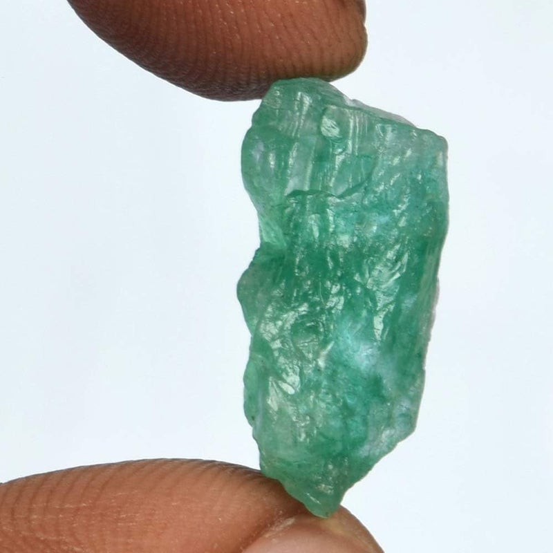 GEMHUB Loose Gemstones For Jewelry Making 10-980 Carat Raw Rough Green Emerald Natural Gemstone | Crystal And Healing Stones - Image 2