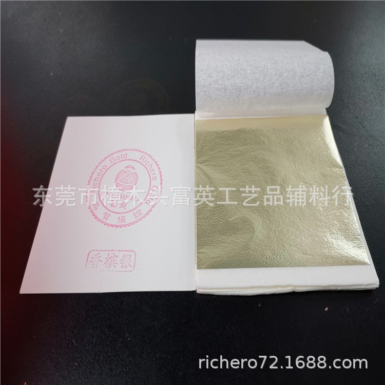 Can Make 100 Sheets/Pack Of K Gold B Gold Rose Gold Gold Foil Champagne Gold Champagne Silver 8*8.5Cm - Image 5