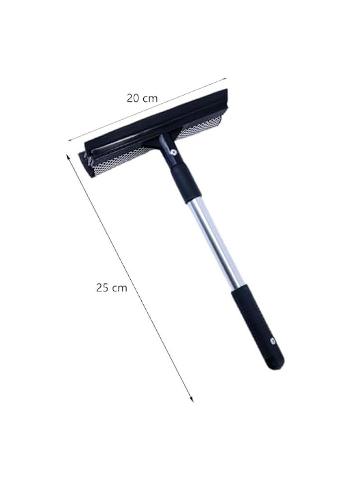 erorex 2Pcs Glass Wiper Glass Cleaning Brush Professional Double Glazed Window Squeegee Scraper for Car Windshields and Window Cleaning Tool - Image 1