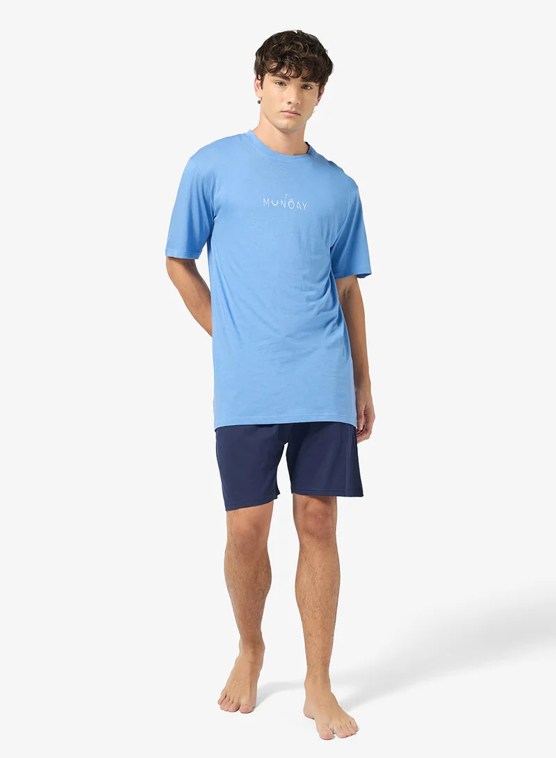 Nightwear T-Shirt & Shorts Set
