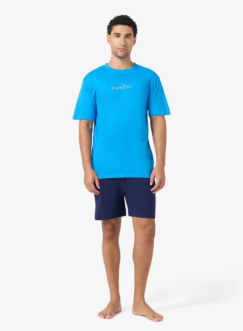 Seventy Five Essential Short Sleeve T-Shirt And Shorts Set - Image 1