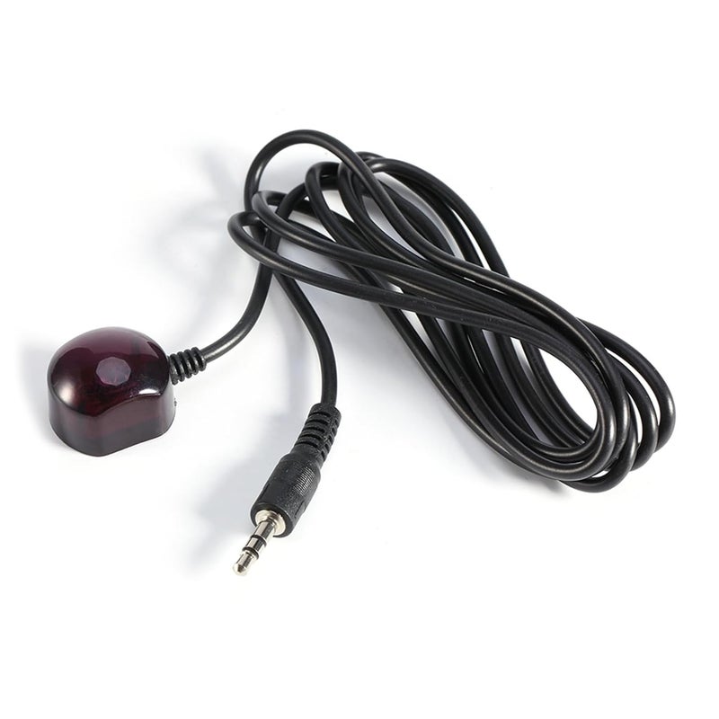 Denash مكرر إشارات الأشعة تحت الحمراء (IR Repeater)، كابل تمديد للأجهزة اللاسلكية بطول 1.5 متر، يحتوي على مستقبل إشارات الأشعة تحت الحمراء ومرسل إشارات الأشعة تحت الحمراء، بالإضافة إلى كابل تمديد مزود بمقبس بحجم 3.5 مم، مناسب لاستخدامه مع صناديق التحكم عن بعد من نوع BT. - Image 4