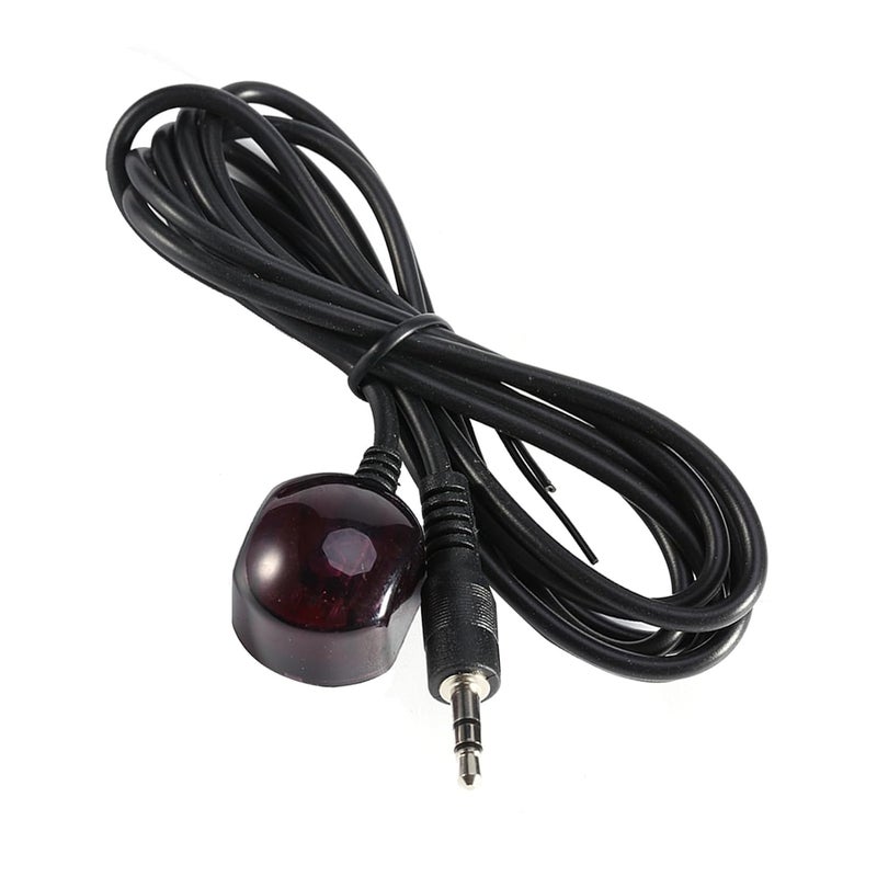 Denash مكرر إشارات الأشعة تحت الحمراء (IR Repeater)، كابل تمديد للأجهزة اللاسلكية بطول 1.5 متر، يحتوي على مستقبل إشارات الأشعة تحت الحمراء ومرسل إشارات الأشعة تحت الحمراء، بالإضافة إلى كابل تمديد مزود بمقبس بحجم 3.5 مم، مناسب لاستخدامه مع صناديق التحكم عن بعد من نوع BT. - Image 3