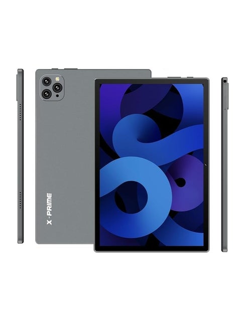 X-Prime A15 Max 10.1" HD Display Android 13 Slim Smart Tablet PC with Keyboard, Mouse, Dual SIM, 5G Network, Wifi Tablet, 8GB RAM 256GB ROM, Dual Camera, Google Meet and Zoom Supported (Grey)