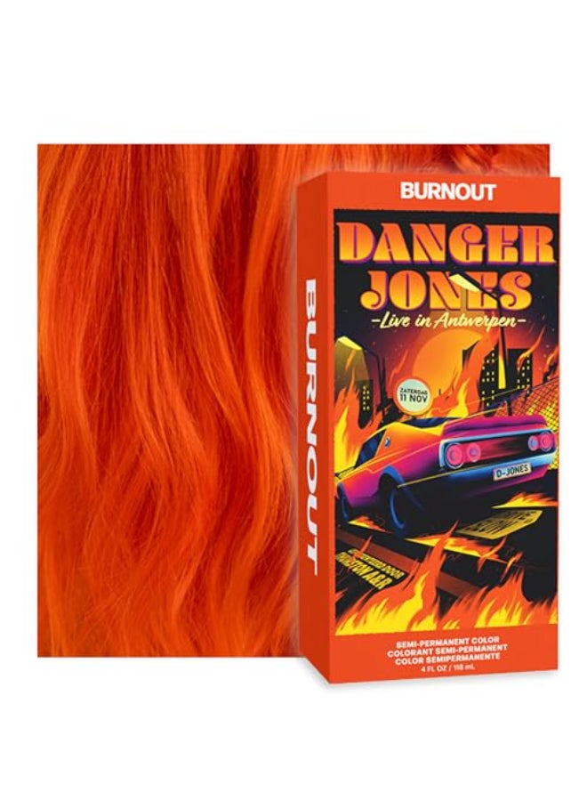 Danger Jones SemiPermanent Hair Color Burnout Orange - Image 1