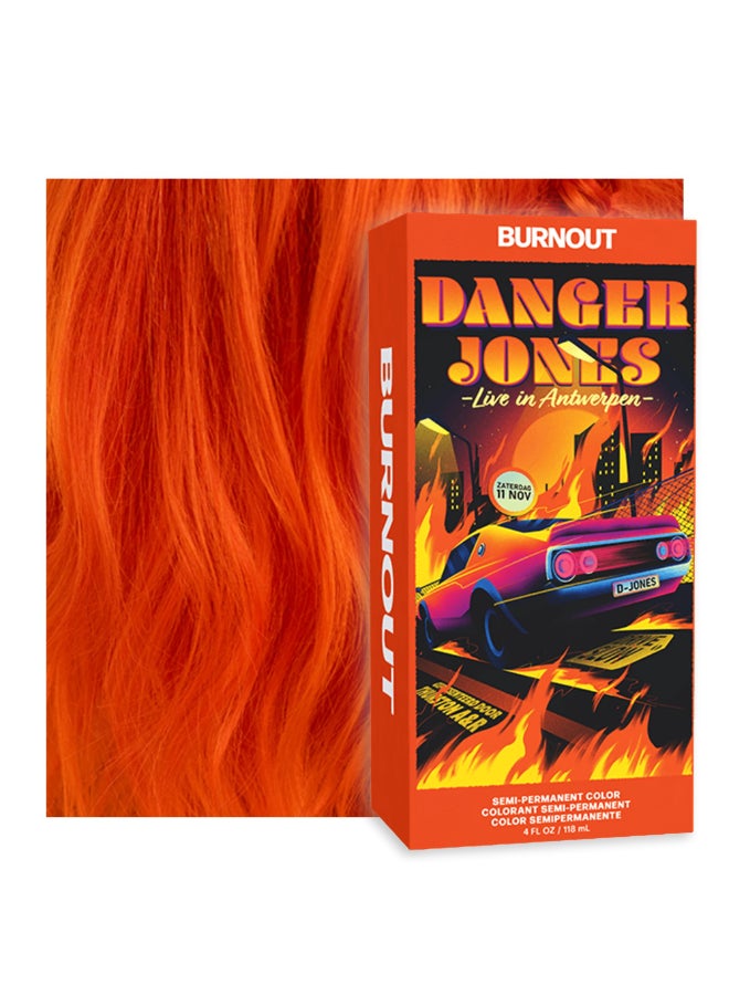 Danger Jones SemiPermanent Hair Color Burnout Orange - Image 2