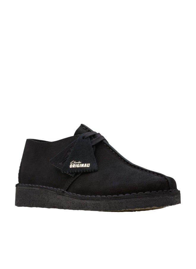 Clarks Men's Desert Trek Black Suede 10.5 Medium